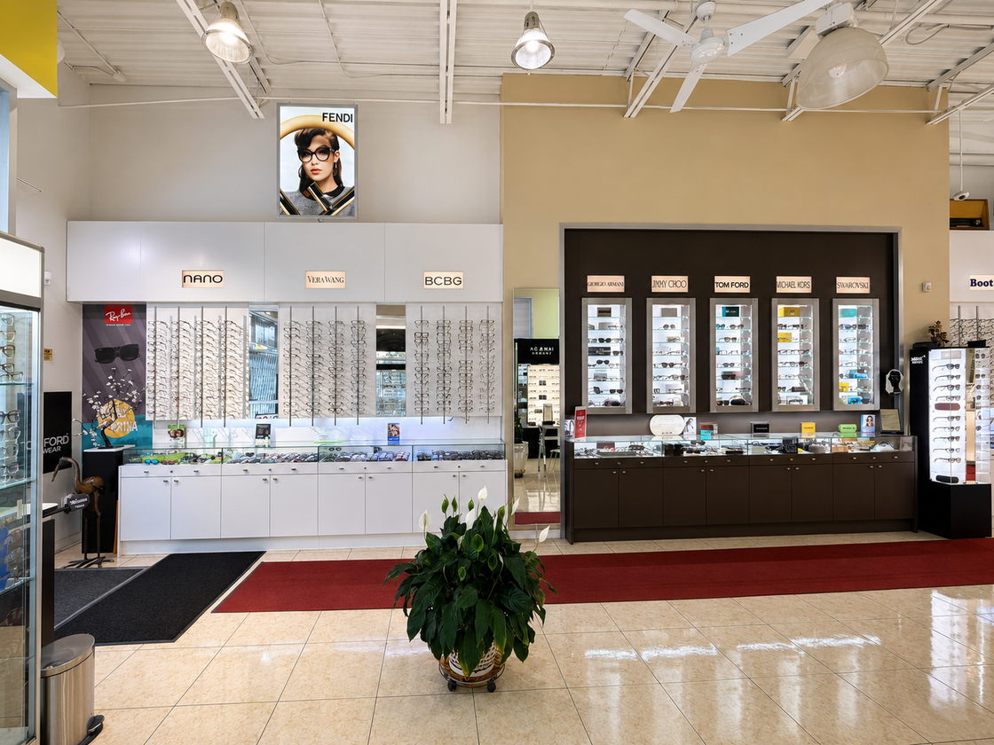 Designer eyewear collection at Optical Trust