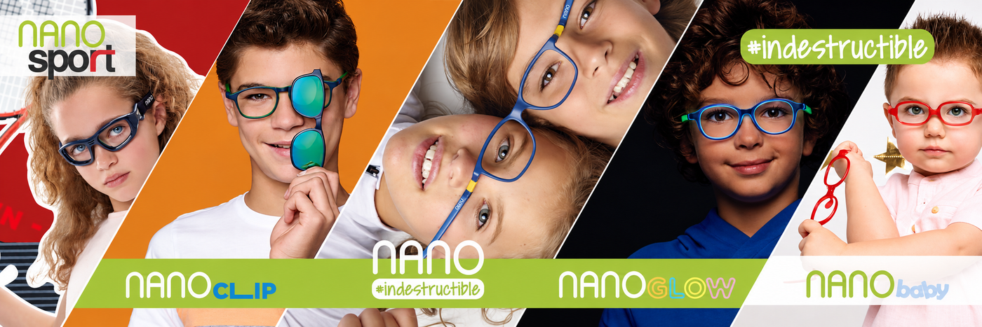 Nano indestructible children's eyewear collection